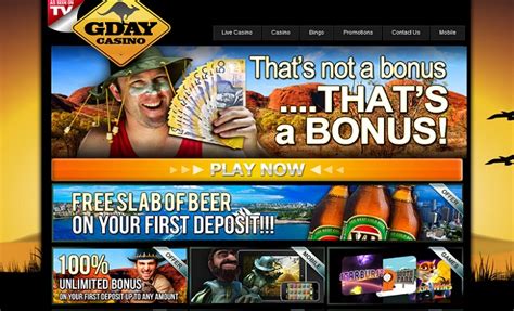 gday casino coupon code